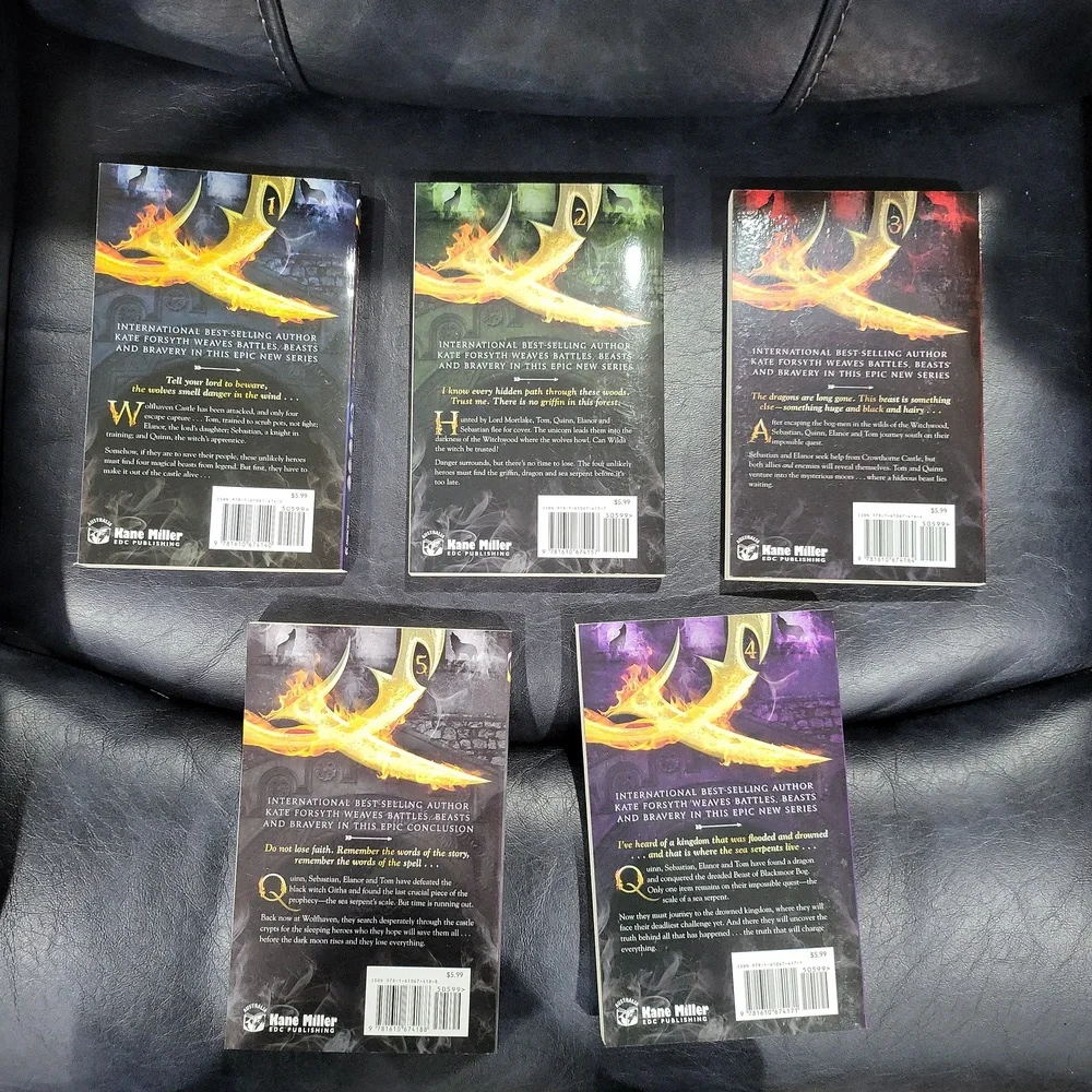 "The Impossible Quest" 5 Book Series Collection by Kate Forsyth - Picture 2 of 2